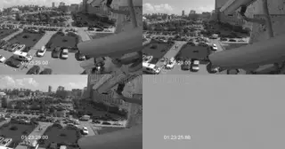 Установка систем видеонаблюдения на парковке в Алейске в октябре